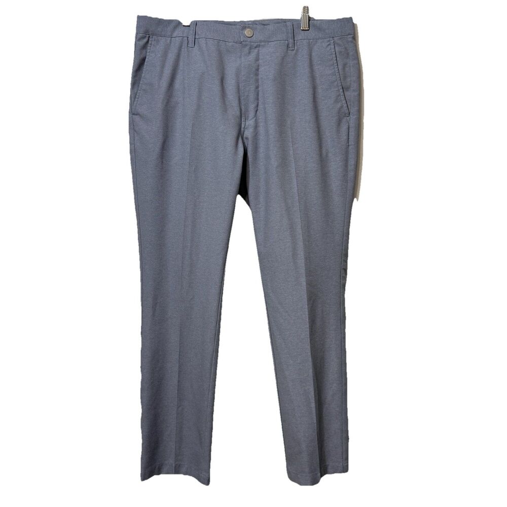 Bonobos Golf Men’s Tailored Chino Pleated Stretch Blue Pants 35x30